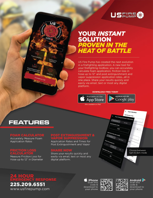 US Fire Pump Mobile App