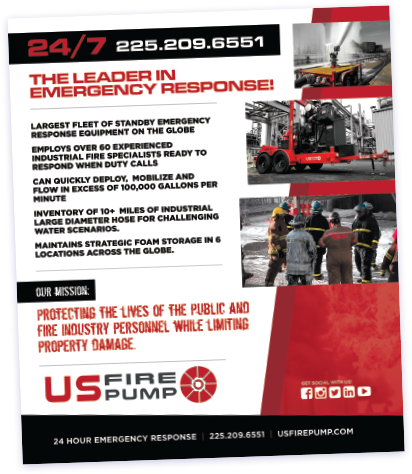 US Fire Pump Print Collateral