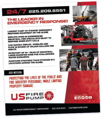 US Fire Pump Print Collateral